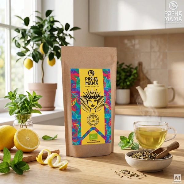 Guayusa Pachamama Menta Limon 100 g (orgânica)