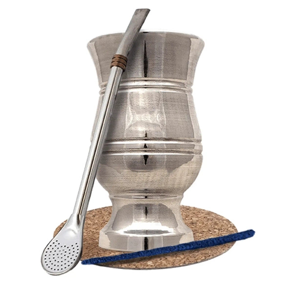 Conjunto de acessórios para erva mate: Palo Santo + Bombilla