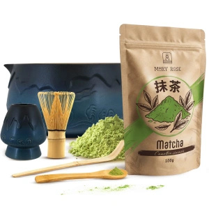 Conjunto de preparação de chá Matcha