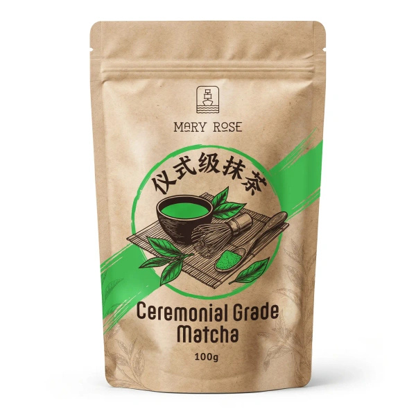 Mary Rose – Chá verde Matcha chinês Cerimonial 100 g