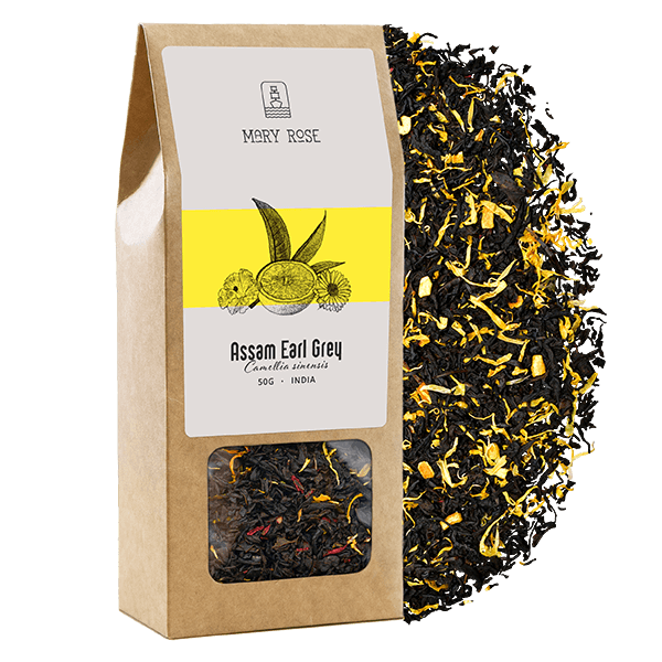 Mary Rose - Chá Preto Assam Earl Grey - 50g