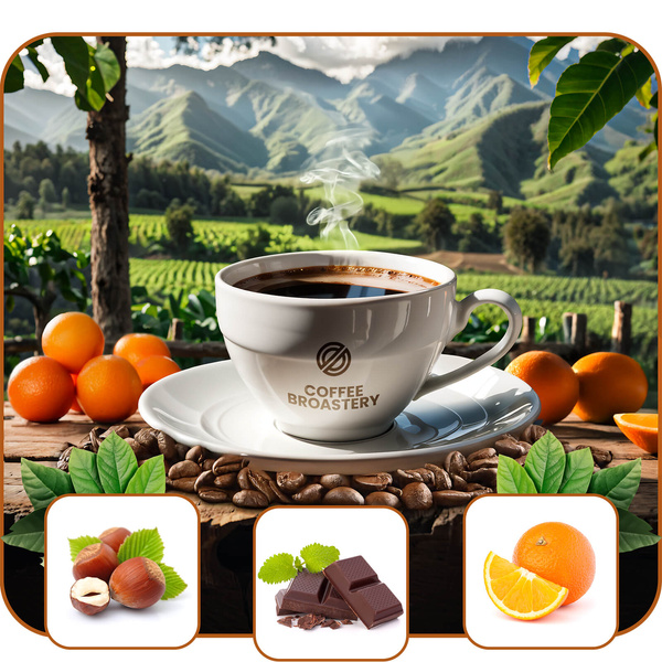 Bro Coffee Roastery - Café em grão inteiro Amico dall'Italia Espresso Roast 1kg