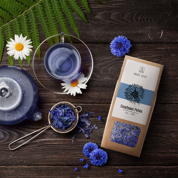 Mary Rose - Pétalas de centáurea (azul) 10g