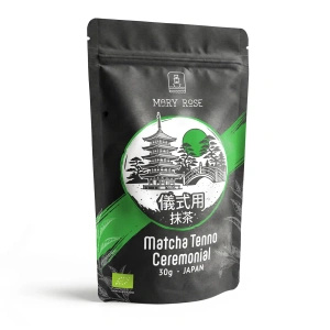Mary Rose – Chá verde Matcha Tenno japonês (BIO) Cerimonial 30 g