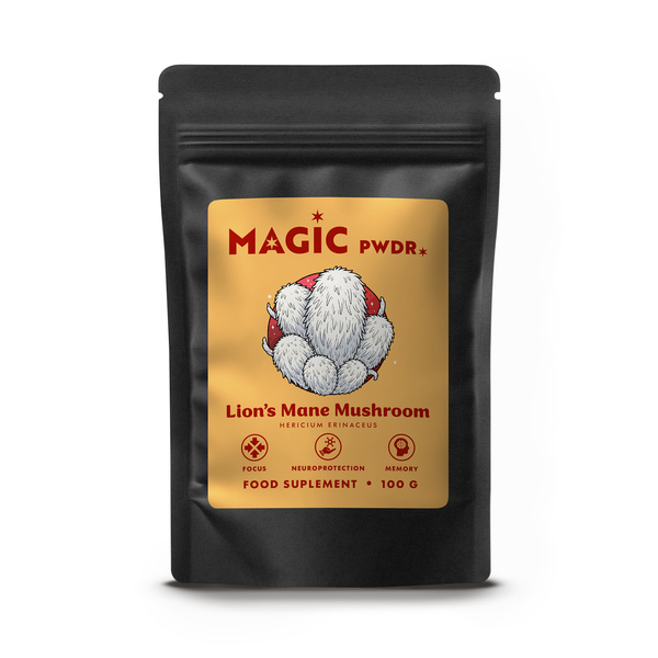 Magic Pwdr – Lion’s Mane – Juba de Leão 100 g