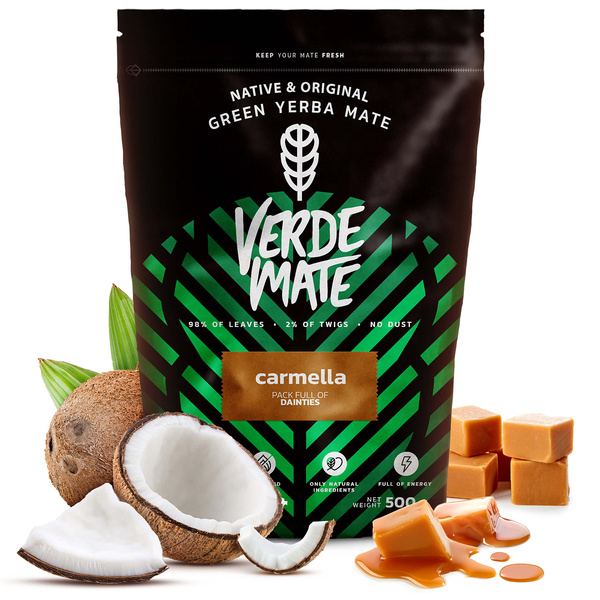 Conjuto de Erva Mate Verde Mate 500g 0,5kg Calabaza + Bombilla