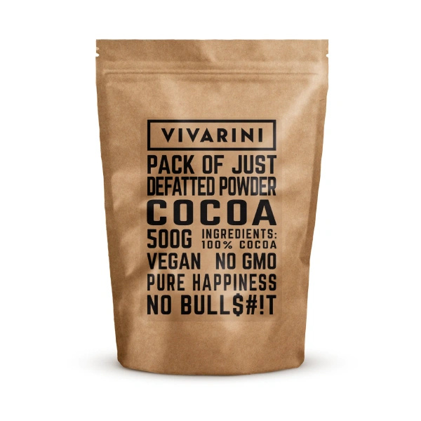 Vivarini – Cacau alcalinizado escuro (pó) 0,5 kg
