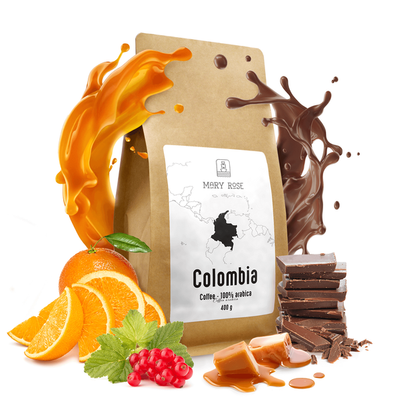 Mary Rose - café em grão inteiro Colômbia Medellín premium 400g