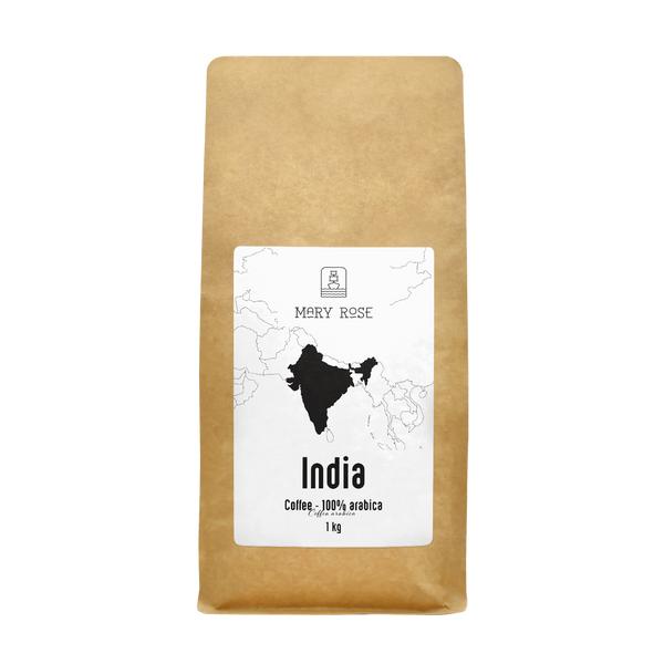 Mary Rose - café em grão inteiro Índia Karnataka premium 1kg