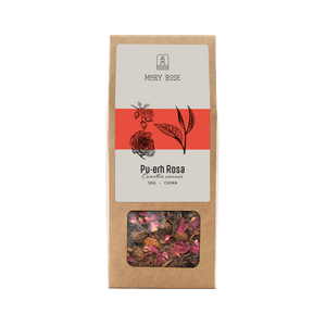 Mary Rose - Chá Pu-erh Rosa - 50g