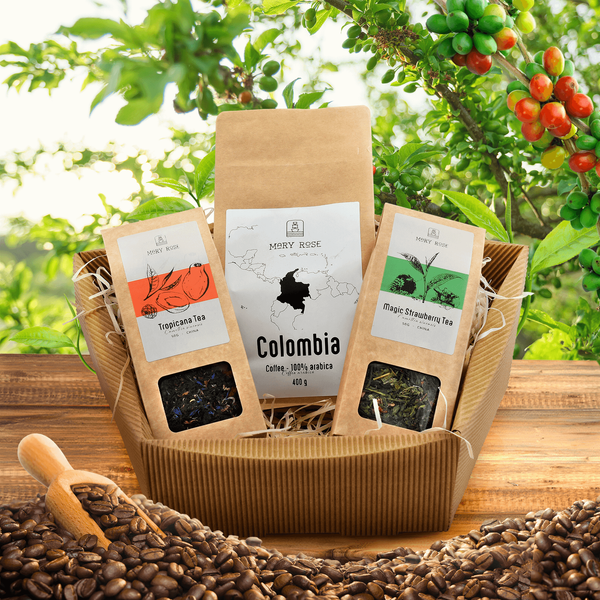 Conjunto de oferta de chá e café Mary Rose