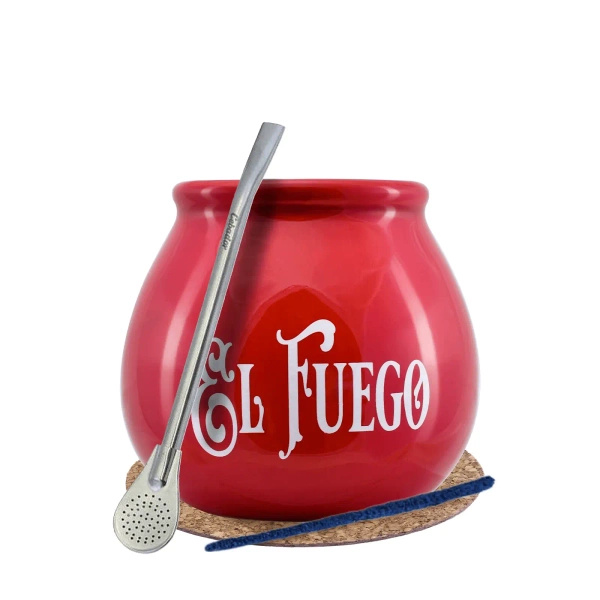 Original yerba mate set from El Fuego