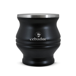TermoColador – copo térmico para yerba mate – 190 ml (preto)