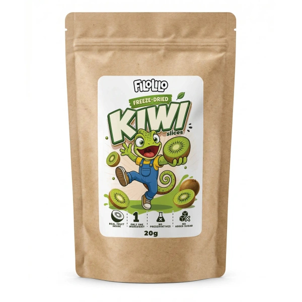 FiloLilo – Kiwi liofilizado (fatias) 20 g