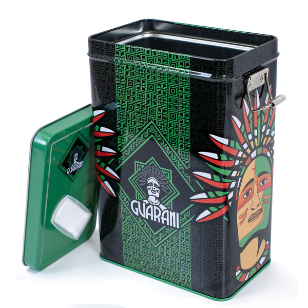 Yerbera – Lata metálica + Guarani Katuava 0,5 kg