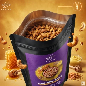 Nustino Crunch – Cajus torrados – Honey Mustard Crunch 100 g