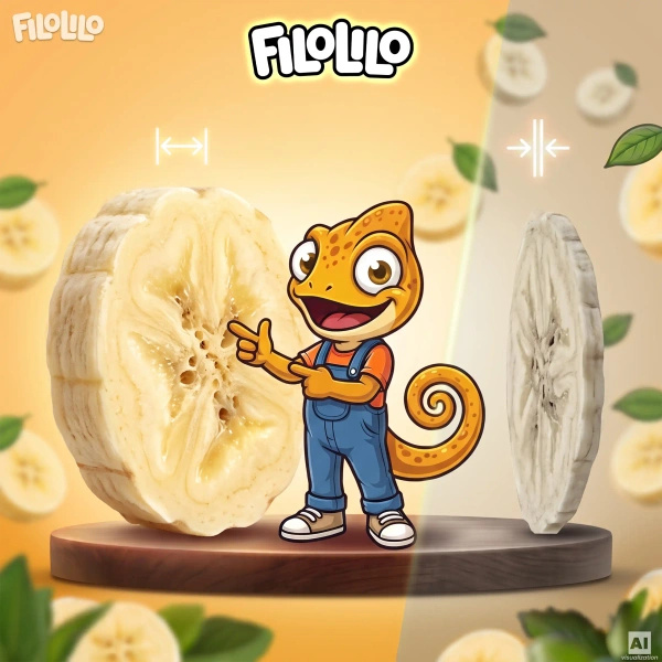 FiloLilo – Bananas liofilizadas (rodelas) 20 g