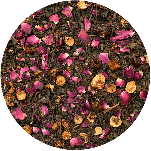 Mary Rose - Chá Pu-erh Rosa - 50g