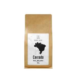 Mary Rose - café em grão inteiro Brasil Cerrado premium 200g
