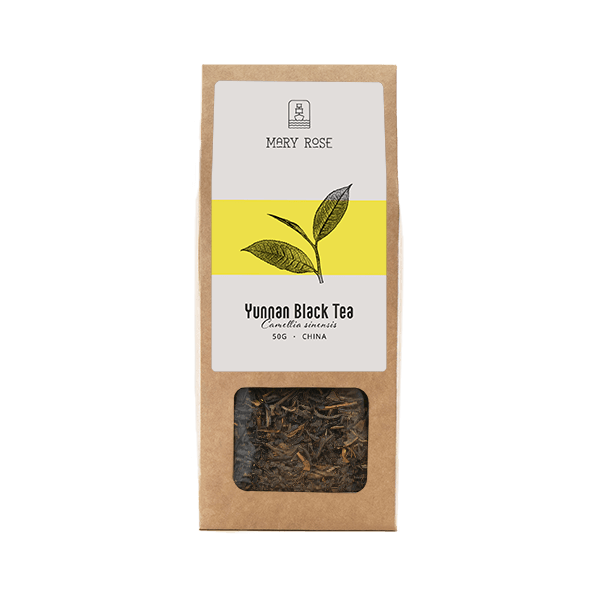 Mary Rose - Chá Preto de Yunnan - 50 g