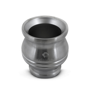 TermoColador – copo térmico para yerba mate – 190 ml (prateado)