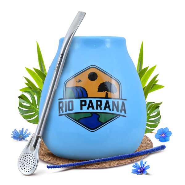 Conjunto inicial de Erva Mate Calabaza + Bombilla