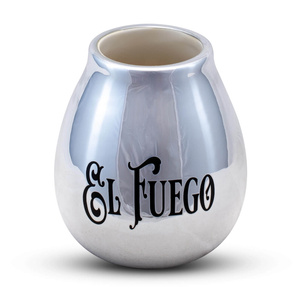Conjuto de Erva Mate: El Fuego Elaborada 1kg + Calabaza + Bombilla
