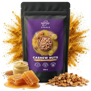 Nustino Crunch – Cajus torrados – Honey Mustard Crunch 200 g