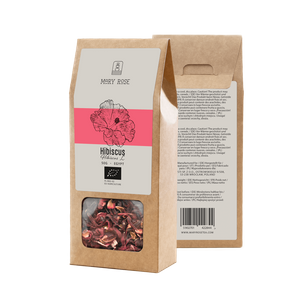 Mary Rose - Hibiscus biológico (pétalas de flores) 50g 