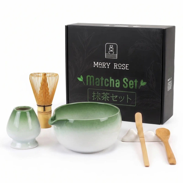 Conjunto de oferta: acessórios para preparar chá matcha