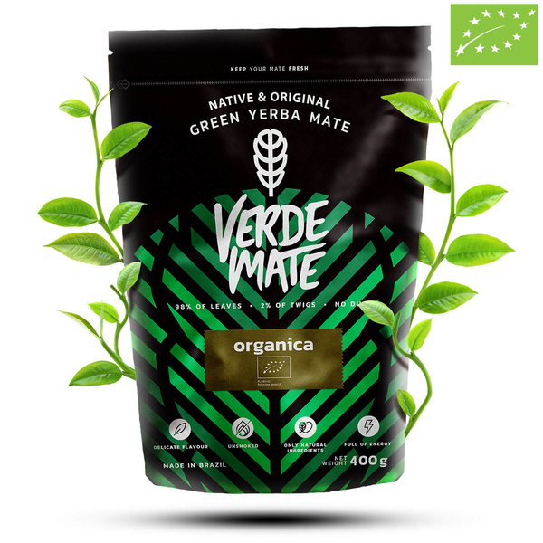 Conjuto de Erva Mate Verde Mate 400g 0,4kg Calabaza + Bombilla