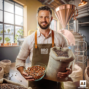 Conjuto de Bro Coffee Roastery Brazil Samba 2x1kg (2kg)