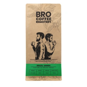 Bro Coffee Roastery – Café em grão inteiro Brazil Samba Premium 1kg