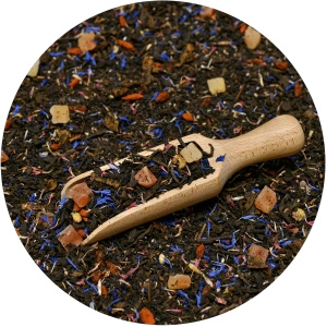 Conjunto-presente de chás de folhas Mary Rose: sabores variados 6x50g