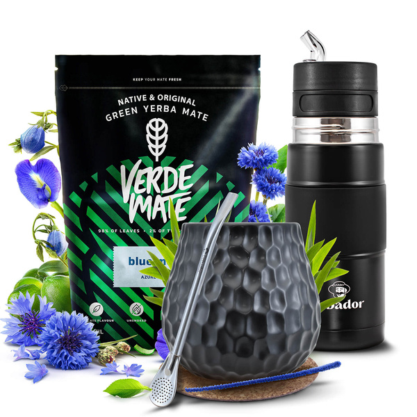Conjuto de Erva Mate Verde Mate 500g 0,5kg Yerbomos X