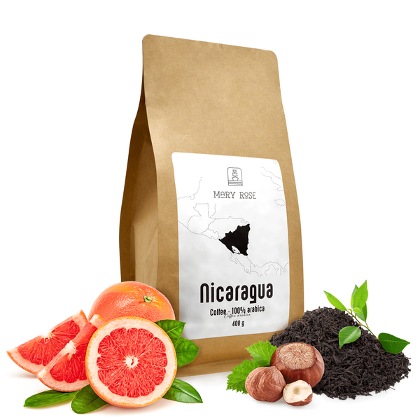 Mary Rose - café em grão inteiro Nicarágua Colibrí Azul especialidade 400g