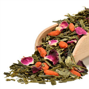 Conjunto presente – cabaz de oferta: chá + doces + acessórios