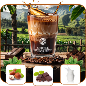 Conjunto presente Bro Coffee Roastery: 3× café brasileiro + caneca