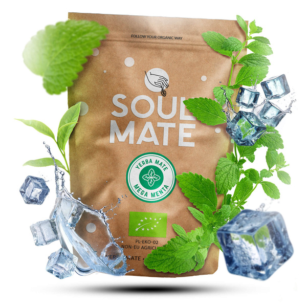 Conjuto de Erva Mate Soul Mate 500g 0,5kg Calabaza + Bombilla
