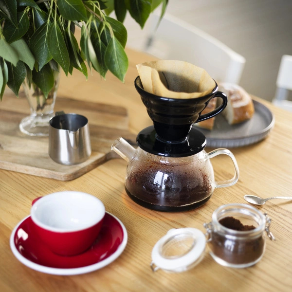 Máquina de café com gotejador de cerâmica 300ml