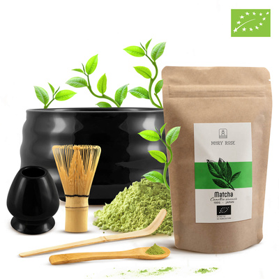 Conjunto de preparação de chá Matcha