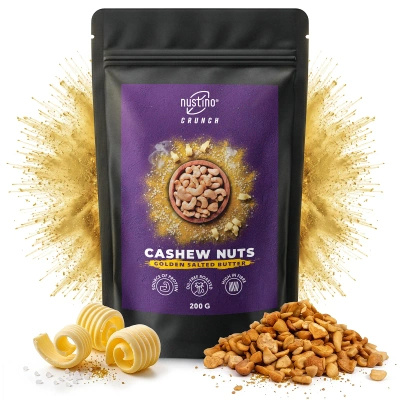 Nustino Crunch – Cajus torrados – Golden Salted Butter 200 g