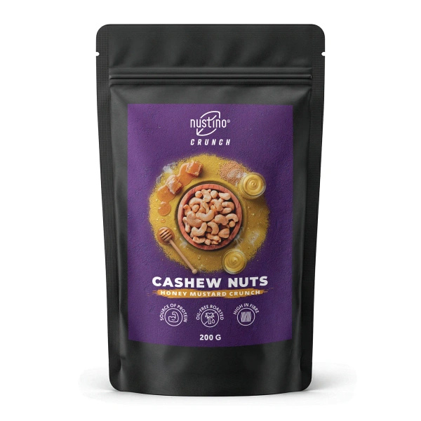 Nustino Crunch – Cajus torrados – Honey Mustard Crunch 200 g