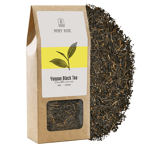 Mary Rose - Chá Preto de Yunnan - 50 g