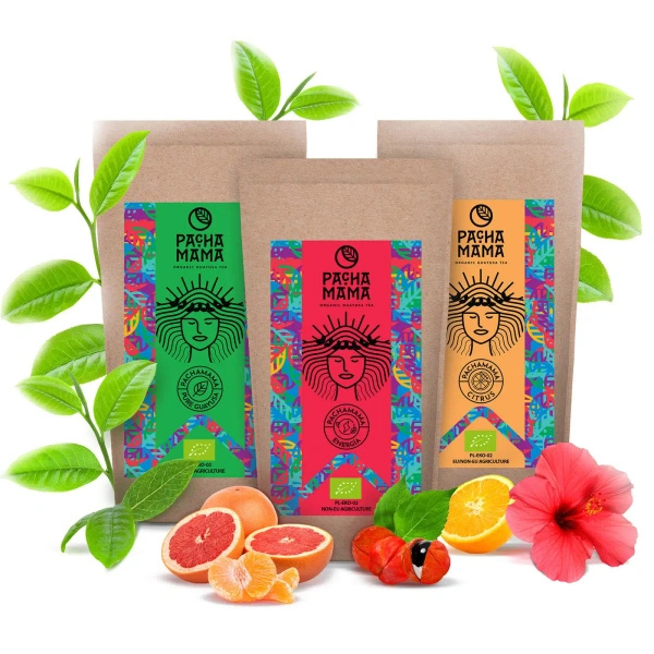 ILEX GUAYUSA Pachamama Conjunto multi-sabores