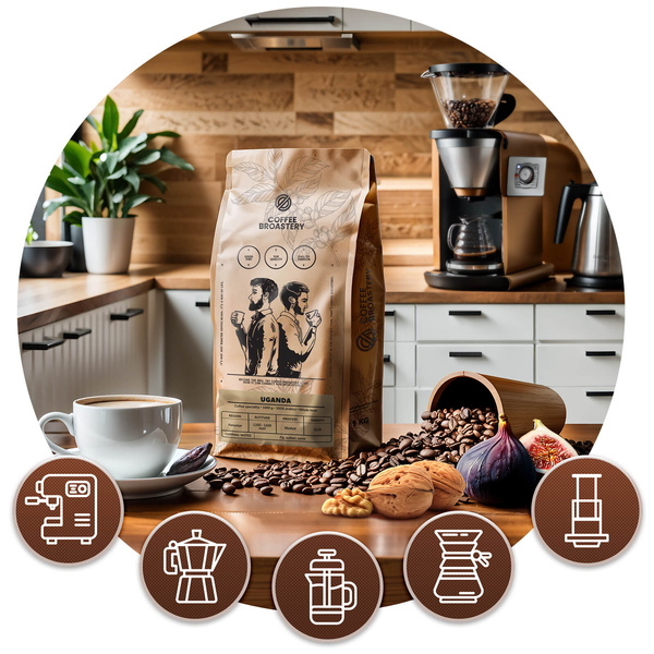 Coffee Broastery - Café em grão inteiro Uganda Kanyenye Speciality 400g