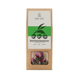 Mary Rose – Chá em flor Velvet Pearl (3 unidades)