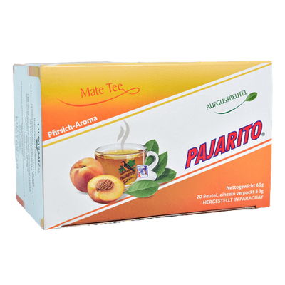 Pajarito in Teabags - peach - 20x3g
