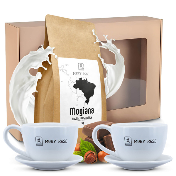 Conjunto de oferta Mary Rose café + 2 chávenas