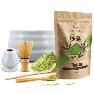 Conjunto de preparação de chá Matcha